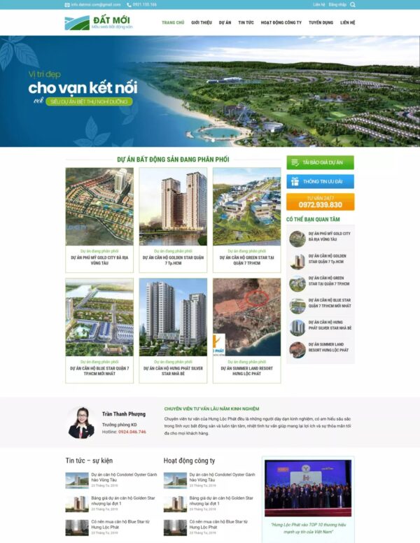 Thiết kế website bất động sản (KISO17786) 1